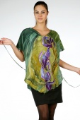 Silk Blouse Irises 2 Silk Blouse Irises 2