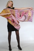 Silk Scarf Aroma of Tropics Silk Scarf Aroma of Tropics