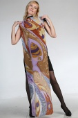 Silk Scarf Golden Carp Silk Scarf Golden Carp