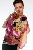 Silk Scarf Kiss 2 Klimt Silk Scarf Kiss 2 Klimt