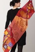 Silk Scarf Klimt 7 Silk Scarf Klimt 7