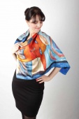 Silk Scarf Love is in the Air Silk Scarf Love is in the Air