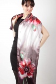 Silk Scarf Night Poppies 4 Silk Scarf Night Poppies 4