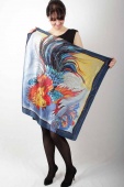 Silk Scarf Protector of the Family Silk Scarf Protector of the Family