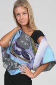 Silk Scarf Reflection of Heaven Silk Scarf Reflection of Heaven