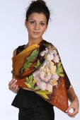 Silk Scarf Sharp Edge Silk Scarf Sharp Edge
