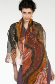 Silk Scarf The Corals Silk Scarf The Corals