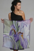 Silk Scarf The Dream of Iris Silk Scarf The Dream of Iris