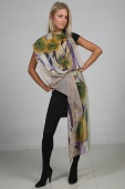Silk Scarf The Peacock Feathers Silk Scarf The Peacock Feathers