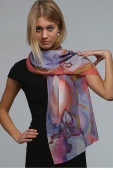 Silk Scarf The Song of the Orchid Silk Scarf The Song of the Orchid
