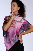 Silk Scarf The Warm Sea Silk Scarf The Warm Sea