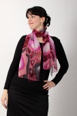 Silk Scarf Very Big Rain 3 Silk Scarf Very Big Rain 3