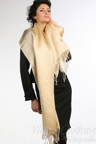 Viscose and Polyester Silky Scarf 24