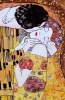 Silk Painting Gustav Klimt The Kiss