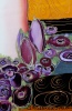 Silk Painting Inspired by Gustav Klimt