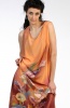 Silk Dress Orange Summer